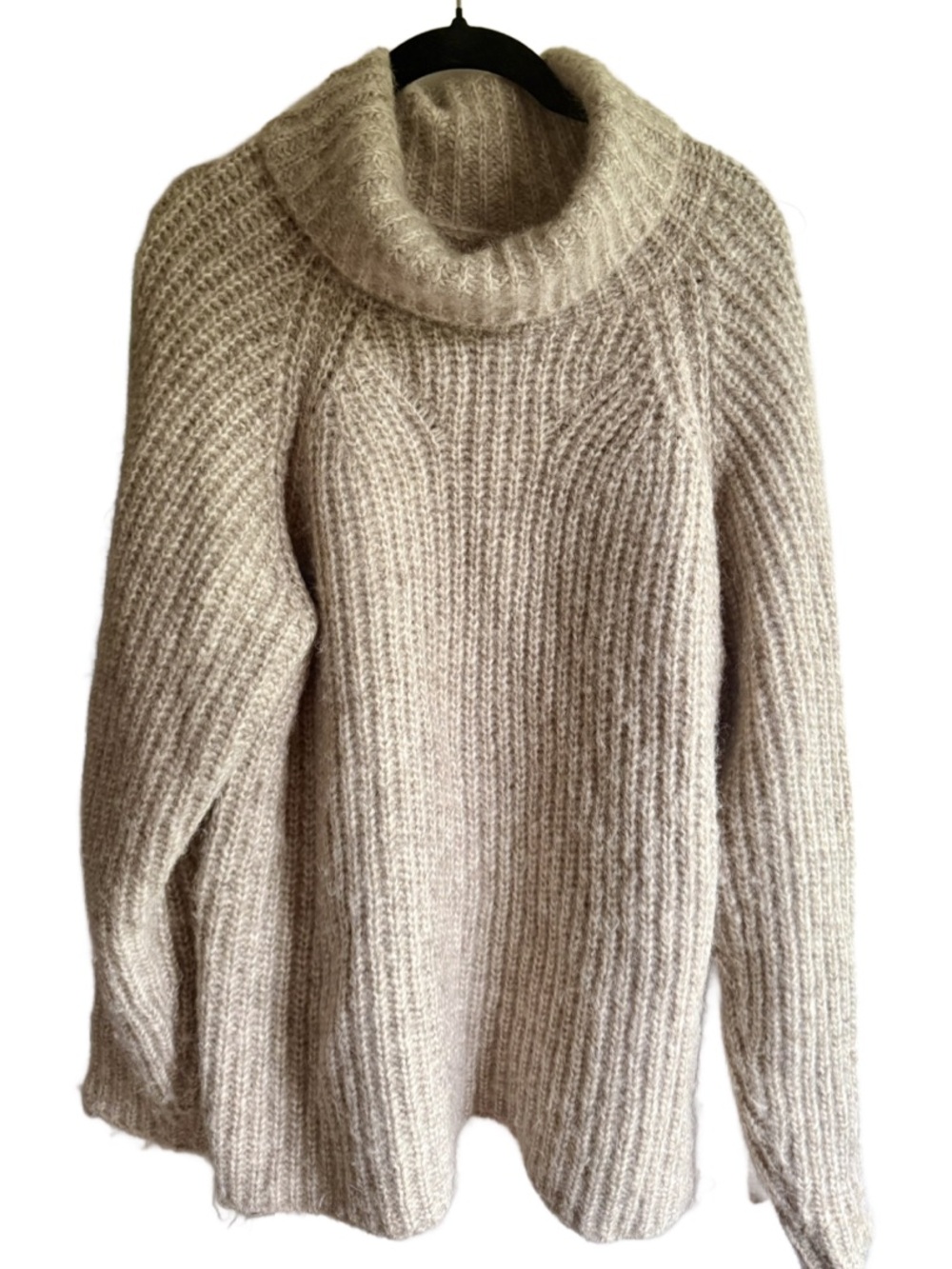 MATE The Label Alpaca Turtleneck Sweater, Oat